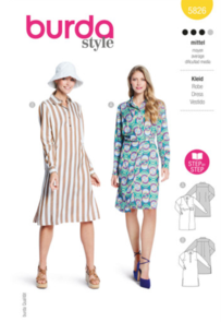 Burda Sewing Pattern 5826 Misses' Dress