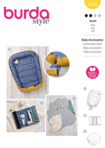 Burda Style Sewing Pattern 5834 Baby Accessories