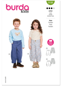 Burda Style Pattern 9199 Children's Trousers
