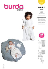 Burda Style Sewing Pattern 9221 Babies Special Occasion