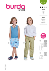Burda Sewing Pattern 9224 Children's Pants