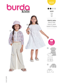 Burda Sewing Pattern 9225 Children's Jacket & Dress