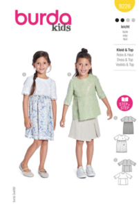 Burda Sewing Pattern 9226 Children's Dress
