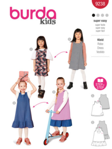 Burda Style Sewing Pattern 9238 Children's Dress