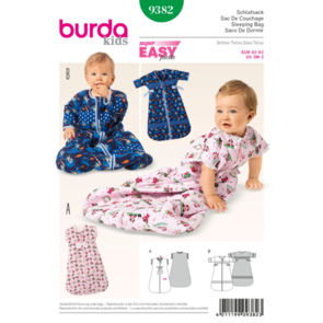 Burda Pattern 9382 Sleep Sack