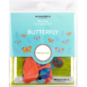 Sue Spargo Pre-Cut Wool Applique Pack - Butterfly