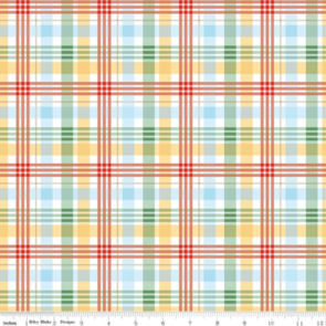 Riley Blake Winnie The Pooh -  Plaid Multi