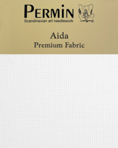 Permin Aida 16 Count Fabric - 43x50cm