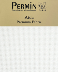 Permin Aida 14 Count Fabric - 43x50cm