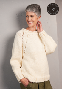 Rowan Knitting Pattern / Kit - Big Wool - Canberra Plain