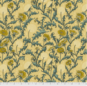 Free Spirit  Forest Floor - Small Dandelions - Yellow