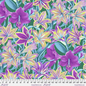 Free Spirit Kaffe Fassett Amaryllis - Multi || February 2022