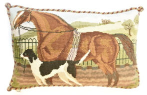 Elizabeth Bradley  Tapestry Kit - Suffolk Punch and Hound