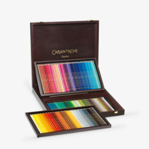 Caran d'Ache Pablo Coloured Pencils - Wooden Box Of 120