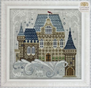 Cottage Garden Samplings Fabulous House Series - #2 Castle Chart