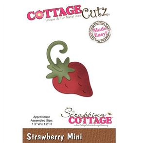 Cottage Cutz  Die - Strawberry Mini