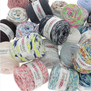 Hoooked Zpagetti: Set Baby cones - uni ( mix of 30 bobbins )