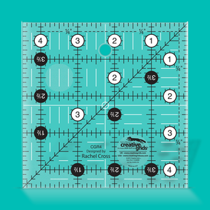 Creative Grids Round Up Tool and Quilting Ruler –