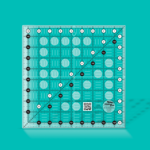 Creative Grids Square Ruler 9.5"x 9.5"