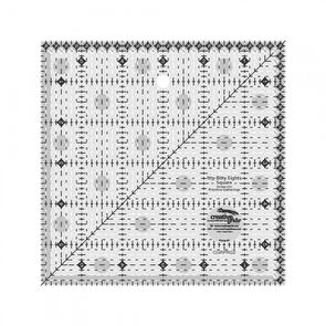 Creative Grids  Itty-Bitty Eights Square Quilt Ruler 6in x 6in