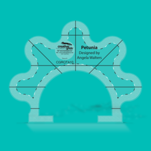 Creative Grids Machine Quilting Tool - Petunia