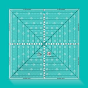 Creative Grids  14-1/2in Square It Up or Fussy Cut Square Quilt Ruler