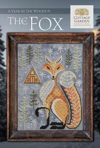Cottage Garden Samplings  Cross Stitch Pattern - The Fox