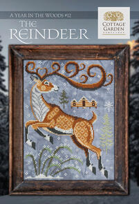 Cottage Garden Samplings Cross Stitch Pattern - The Reindeer