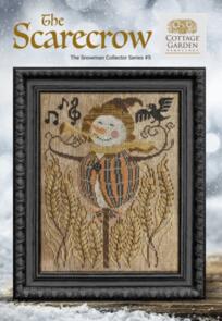 Cottage Garden Samplings Cross Stitch Pattern - The Scarecrow