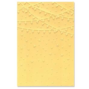 Sizzix Multi-Level Textured Impressions Embossing Folder Stars and Lights