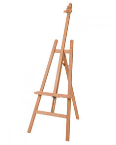 Jullian Lyre Easel - Oiled Beechwood