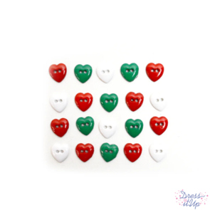 Dress It Up Christmas Hearts