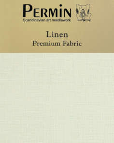 Permin Linen 32 Count Fabric - 46x46cm