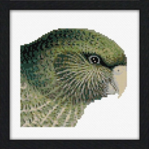 CraftCo New Zealand Birds Cross Stitch - Classic Kakapo
