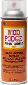 Mod Podge Acrylic Sealer Gloss 340G