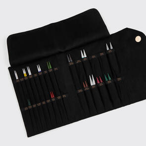 Knitpro Interchangeable Needle Case - Coal Collection