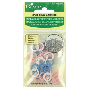 Clover  Split Ring Markers - 24/Pkg