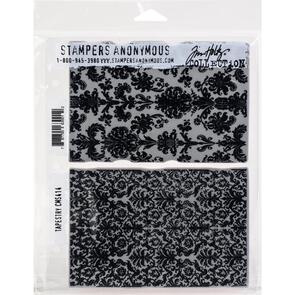 Stampers Anonymous Tim Holtz Cling Stamps 7"X8.5" - Tapestry