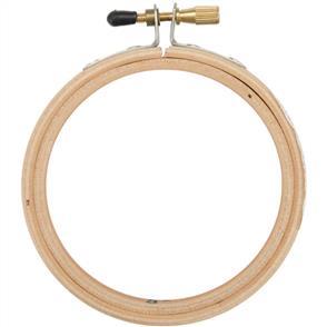 Darice Wood Embroidery Hoop, 4-Inch