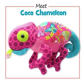 Funky Friends Factory Coco Chameleon Sewing Pattern