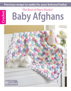 Leisure Arts The Best Of Mary Maxim Baby Afghans