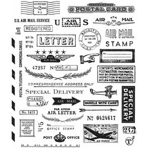Stampers Anonymous Tim Holtz Stamp Set - Correspondence