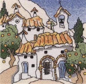 Michael Powell  Mini Spanish Cottages 5 - Counted Cross Stitch Chart Pack