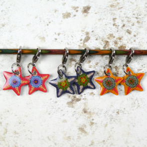 Emma Ball Star Crochet Markers tin (T307)