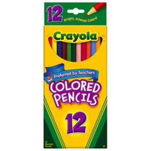 Crayola Colored Pencils Full-Size 12Pk