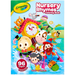 Crayola Nursery Rhymes Colouring Book 96pgs