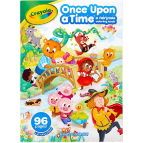 Crayola Once Upon a Time Colouring Book 96pgs