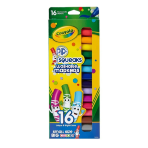 Crayola Pipsqueaks Washable Markers 16Pk
