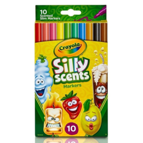Crayola Silly Scents Slim Markers 10Pk