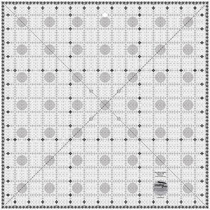Creative Grids Itty-Bitty Eights Square XL 15in x 15in Quilt Ruler